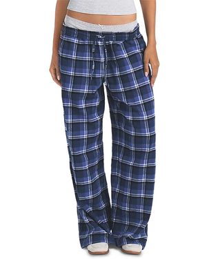 Skims Flannel Oversized Pants - Blue