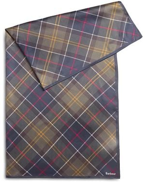 Barbour Kinsale Tartan Head Scarf - Gray