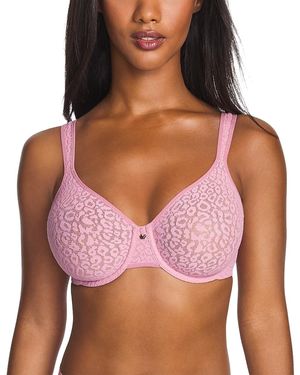 Wacoal High Bar Underwire Bra - Pink