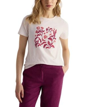 Seasalt Cornwall Printing Ink T-Shirt - Red