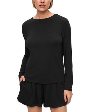 Eberjey Gisele Separates Long Sleeve - Black