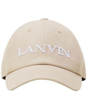 Lanvin Cotton Cap - Natural