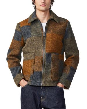 NN07 Gael 8267 Checkered Jacket - Black