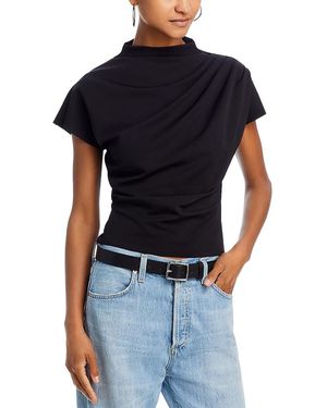 Line & Dot Lennon Top - Blue