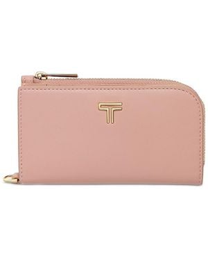 Tumi L Zip Card Case - Pink