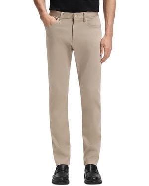 BOSS P-Delaware Slim Fit Leisure Pants - Natural