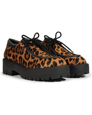 SCHUTZ SHOES Cia Platform Loafers - Black