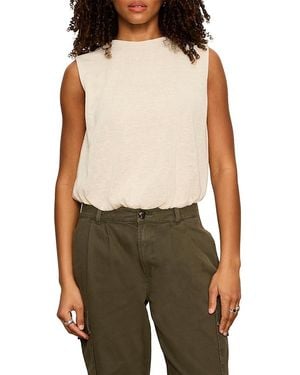 Sanctuary Quinn Knit Bubble Top - Green