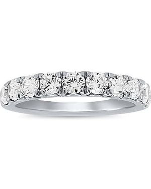 Bloomingdale's Fine Collection Luxe Collection Certified Lab Grown Diamond French Pave Band - White