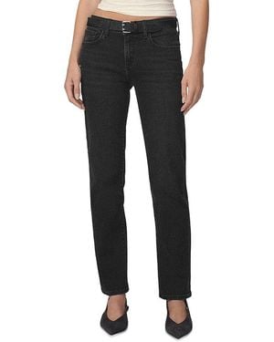 Joe's Jeans The Romy Low Rise Straight Jeans - Black