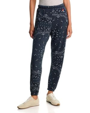 Aviator Nation Bandana Pull On Sweatpants - Blue