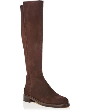 Stuart Weitzman Gisele 50/50 Boots - Brown