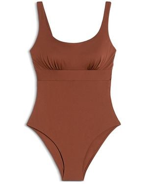 Max Mara Camilla One Piece Swimsuit - Brown
