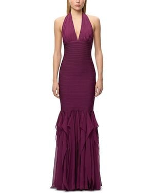 Hervé Léger The Louisa Gown - Purple