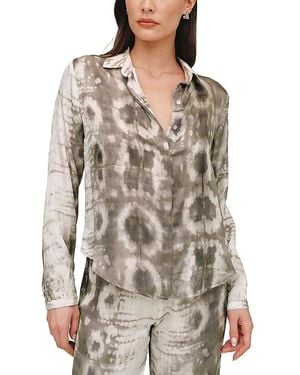 Bella Dahl Clean Hidden Placket Shirt - Brown