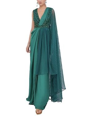 Raishma Anaya Gown - Green