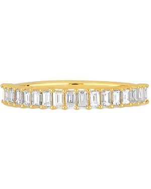 EF Collection 14K Diamond Baguette Ring - White