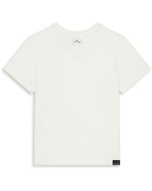 Courreges Cotton Ac Regular T Shirt - White