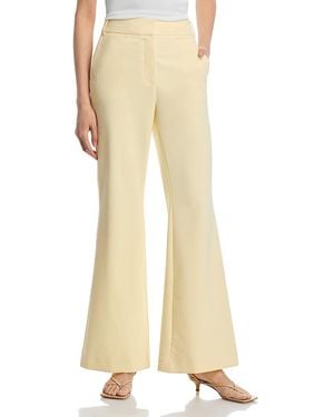 Toccin Gaia High Rise Flared Pants - Natural