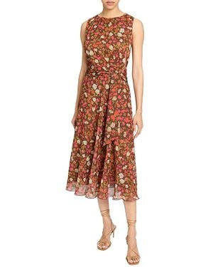 Santorelli Carma Sleeveless Midi Dress - Brown