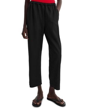 Rohe Cropped Wide Leg Pants - Black