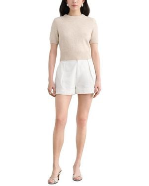 Toccin Elsie Wool Blend Sweater - White