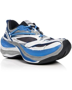 Balenciaga Mesh Sneakers - Blue