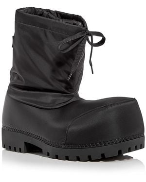 Balenciaga Alaska Low Cold Weather Boots - Black