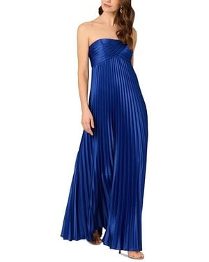 Aidan Mattox Charmeuse Gown - Blue