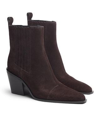 Rag & Bone Newbury Leather Chelsea Boots - Brown