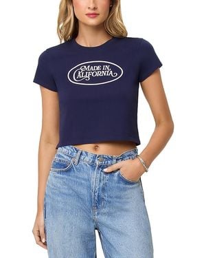LSPACE L*Space Merci Baby Tee - Blue