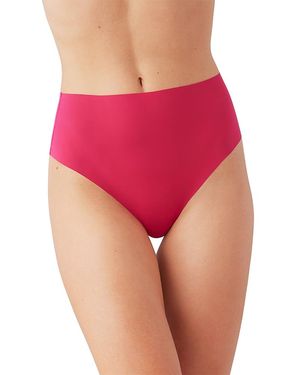 B.tempt'd B. Tempt'D By Wacoal B. Bare Hi Waist Thong - Red