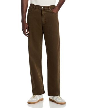FRAME Straight Fit Cotton 32 Jeans - Brown