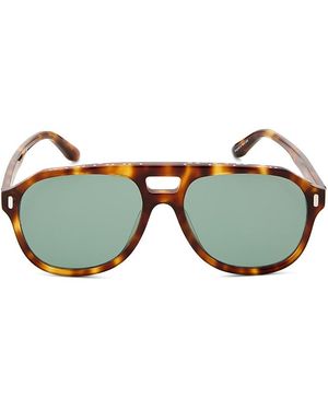 CADDIS Root Cause Analysis Aviator Sunglasses, 48Mm - Metallic
