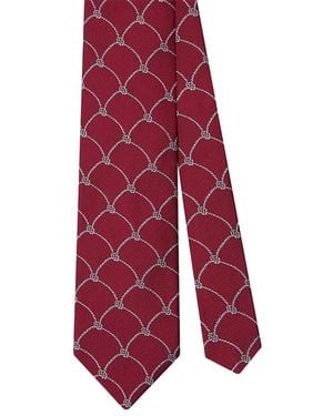 Robert Talbott Net Rope Best Of Class Necktie - Red