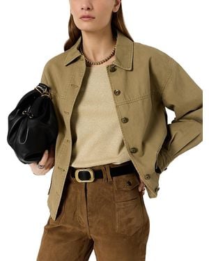 Gerard Darel Tyana Buttoned Jacket - Green