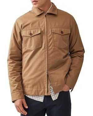 Rodd & Gunn Fordell Premium Zip Front Jacket - Brown