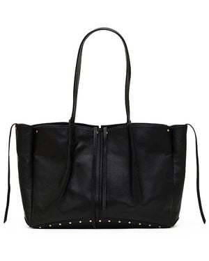 Hammitt Meryl Leather Carryall Tote - Black