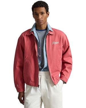 Polo Ralph Lauren The Ralph Logo Big Jacket - Red