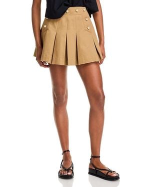 Sea Suzette Mini Skirt - Natural