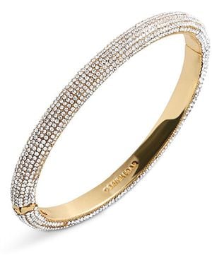 BaubleBar Dove Pave Bangle Bracelet - Metallic