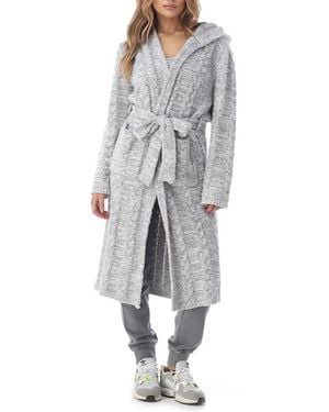 Heven Belted Cardigan - Gray
