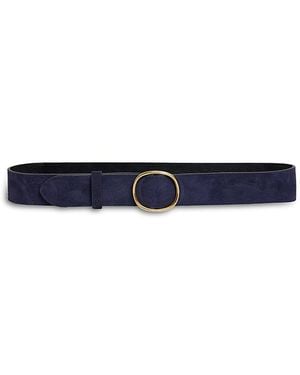 Gerard Darel Paloma Sliding Buckle Belt - Blue