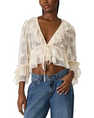 Steve Madden Montana Knit Top - White