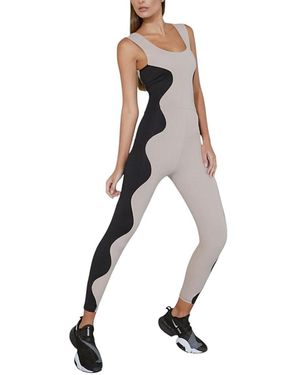 PORT DE BRAS Wave Unitard - White