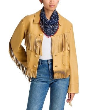 V. Fraas Paisley Bandana Silk Scarf - Blue
