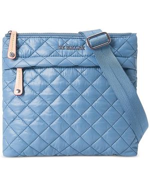MZ Wallace Metro Flat Crossbody Bag - Blue