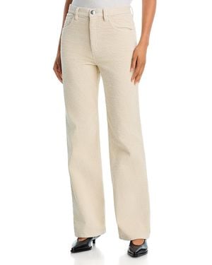 Marni Flared Cotton Corduroy Pants - Natural