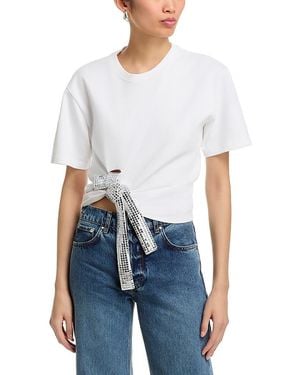 Area Disco Knot Tee - White
