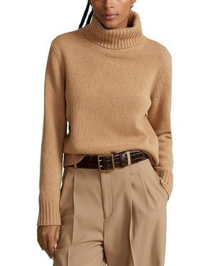 Polo Ralph Lauren Wool Turtleneck Sweater - Brown